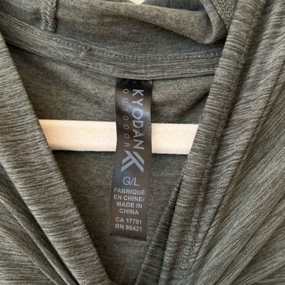 Kyodan Outdoor Long-Sleeved‎ Hooded Dress Large - Picture 5 of 9
